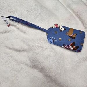 Vera Bradley Bark Park Dog Essential Luggage Tag